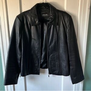 Women’s Black Leather Jacket